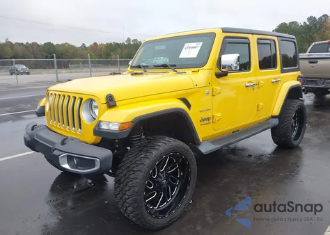 2019 Jeep Wrangler Unlimited Sahara 4X4 из США, поврежденный, VIN 1C4HJXEN4KW687108